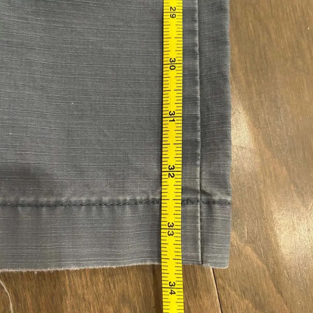 Vintage LL Bean Canvas Work Pants Weathered Blue 31x34